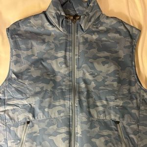 Johnnie O Rippen Camouflage Lightweight Fullzip Vest
